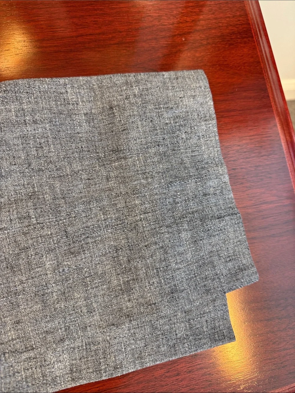 Banana Republic Grey Cotton & Linen Textured Dress Pants NWOT 34X30